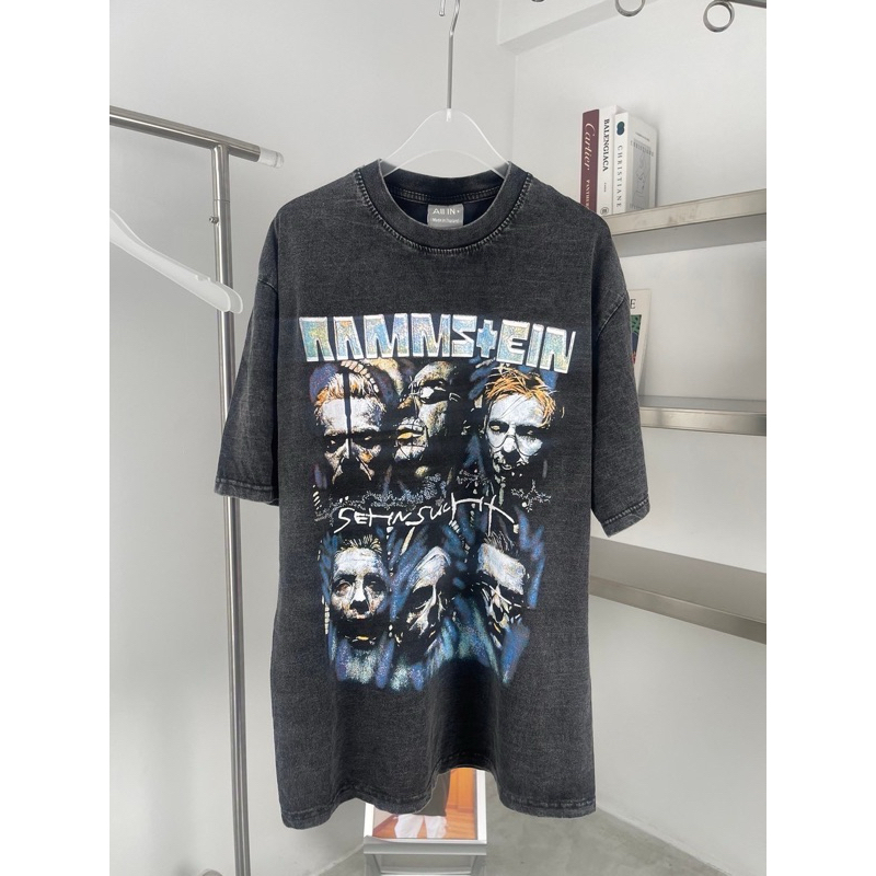 เสื้อยืดโอเวอร์ไซส์ งานผ้าฟอกวินเทจ No.102