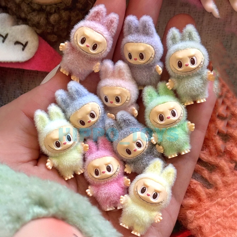 mini ตุ๊กตาลาบูบู ไวนิล เด็ก 3 ซม. จี้ อุปกรณ์เครื่องประดับ DIY อุปกรณ์พวง ตุ๊กตาน่าเอ็นดู