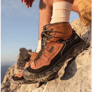 [ลิขสิทธิ์แท้] KEEN Targhee IV Waterproof Hiking Boot [MID] รองเท้าเดินป่า คีน แท้ กิจกรรม สายลุย ชายหญิง