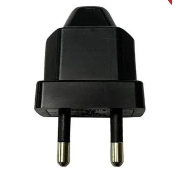 ปลั๊กยางเหลี่ยม 2 ขากลม SOKAWA รุ่น S-311 สีดำ
