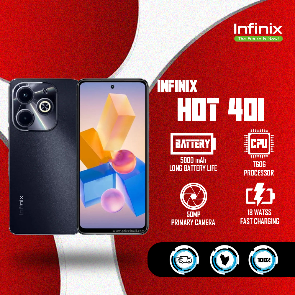 Infinix Hot 40i 5G Cellphone 16GB+512GB 6.78" Inch Android 5000mAh Original Phone