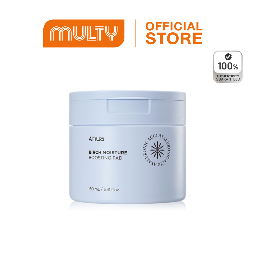 Anua Birch Moisture Boosting Pad 130 กรัม/60 แผ่น