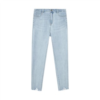 GIORDANO กางเกงยีนส์ผู้หญิง Women's Denim Cropped Pants 0542…