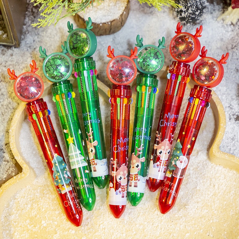 PP-02 ปากกา ปากกาเจล ลาย คริสต์มาส Christmas ของแจกเพื่อน การ์ตูน พร้อมส่งในไทย