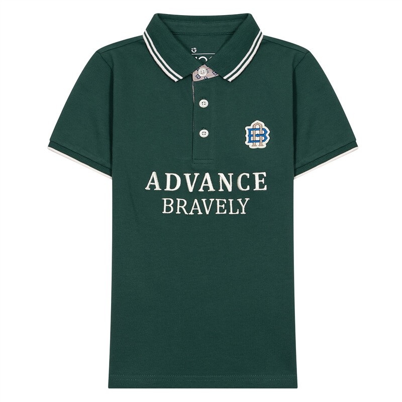 GIORDANO เสื้อโปโลแขนสั้นเด็ก Junior's Retro Polo 03012232
