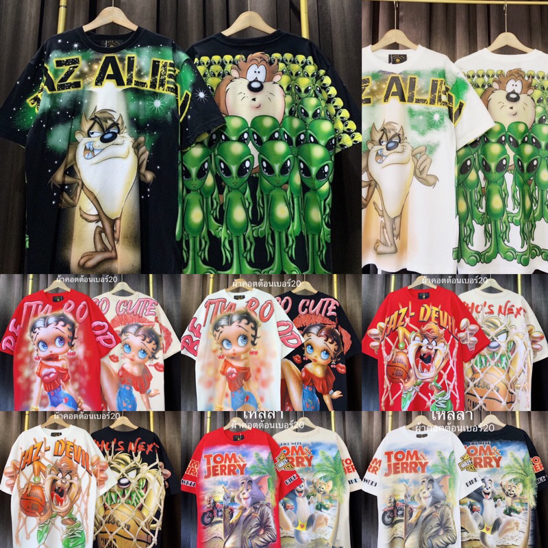 เสื้อยืดสกรีนเต็มอก40-48ยาว26