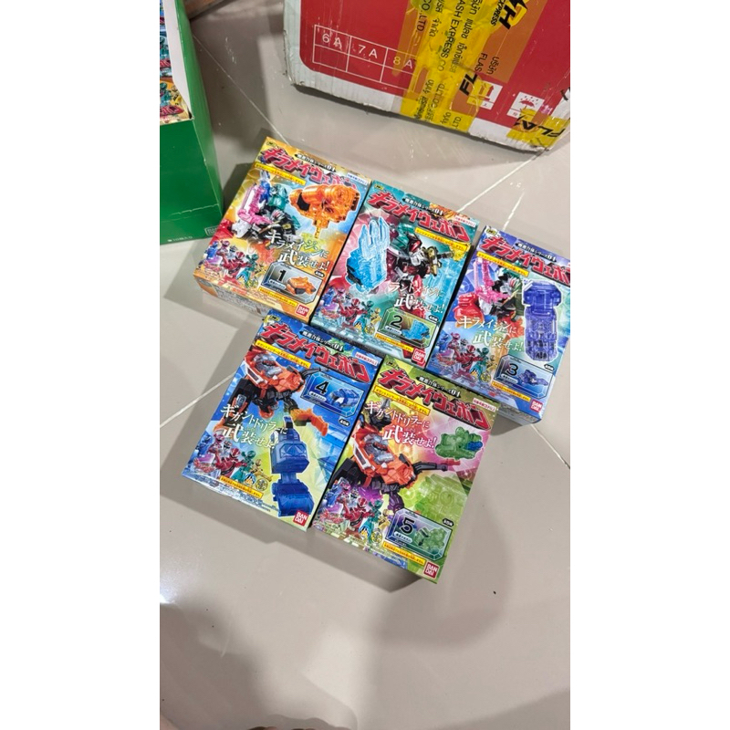 แคนดี้ทอย โบเคนเจอร์ minipla candytoy  boukenger sentai เซนไต