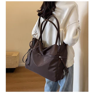 MONOBLACK กระเป๋าสะพายไหล่ กระเป๋าสะพายข้างCUT ผ้าไนล่อน (ส่งจากไทย 1-2วัน)