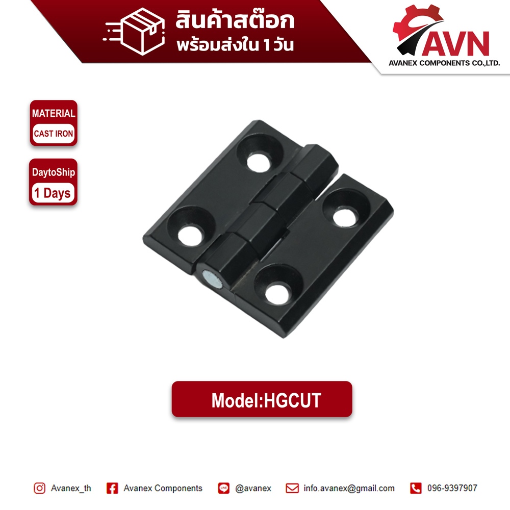 บานพับเหล็กหล่อ,Hinges,Cast Iron,บานพับอุตสาหกรรม