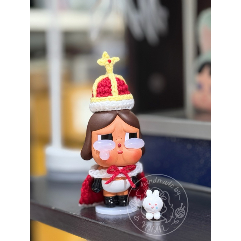 ชุด crybaby crying again series figures super secret หมวก ผ้าคลุม (เหมาะกับน้อง Brown)