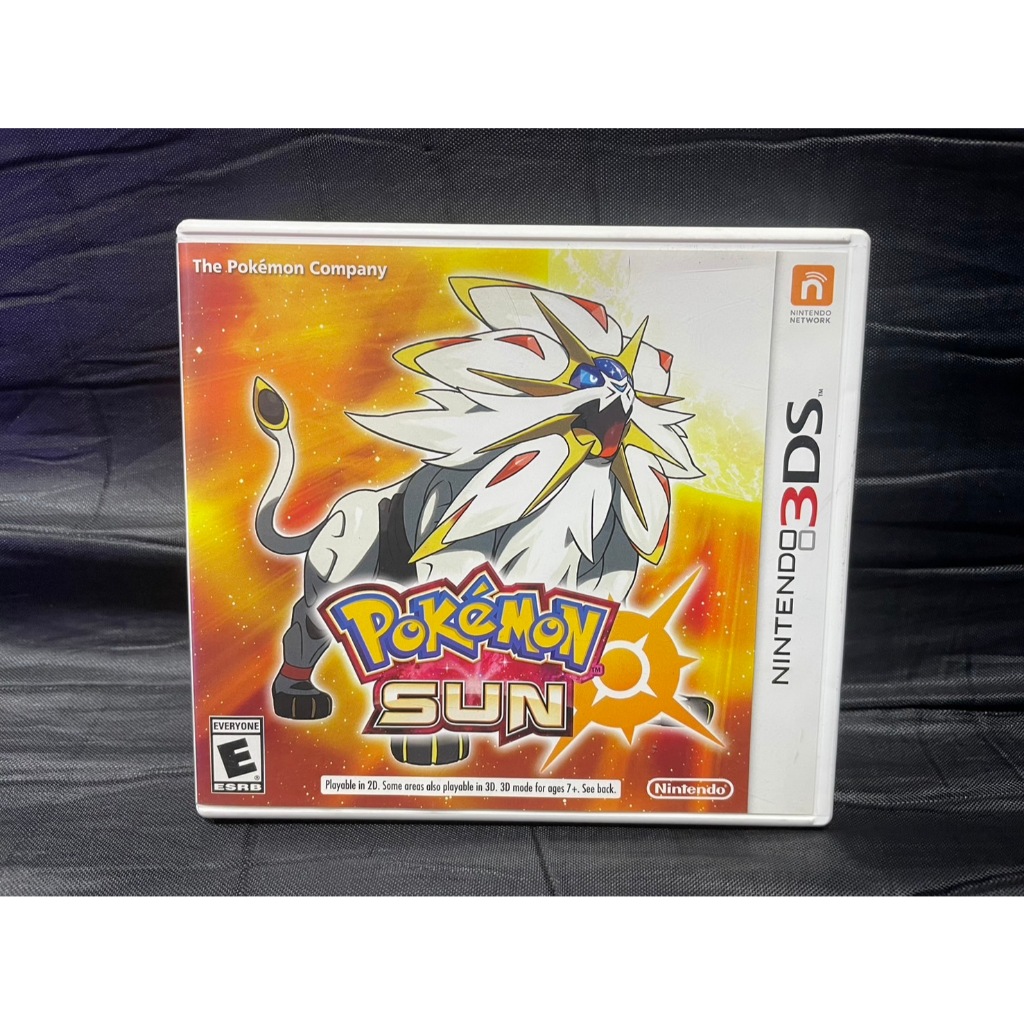 แผ่นเกมส์ Nintendo 3DS Game : Pokemon Sun : 3DS US