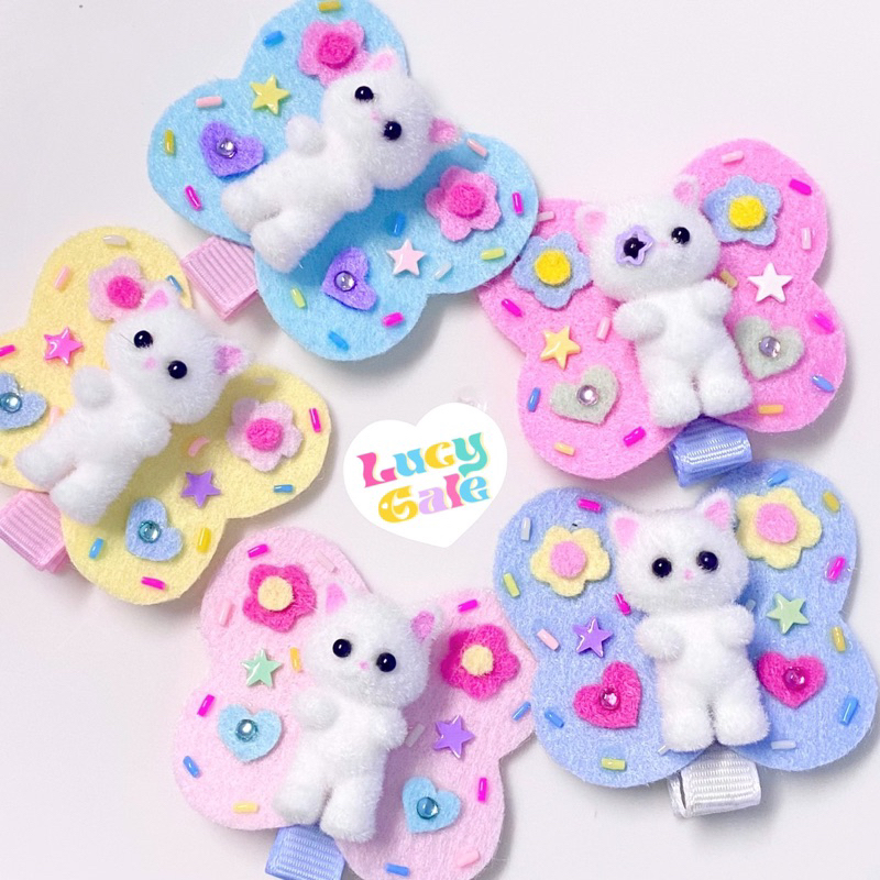 กิ๊บติดผม กิ๊บแมว Jella Cat Hair clip พร้อมส่ง