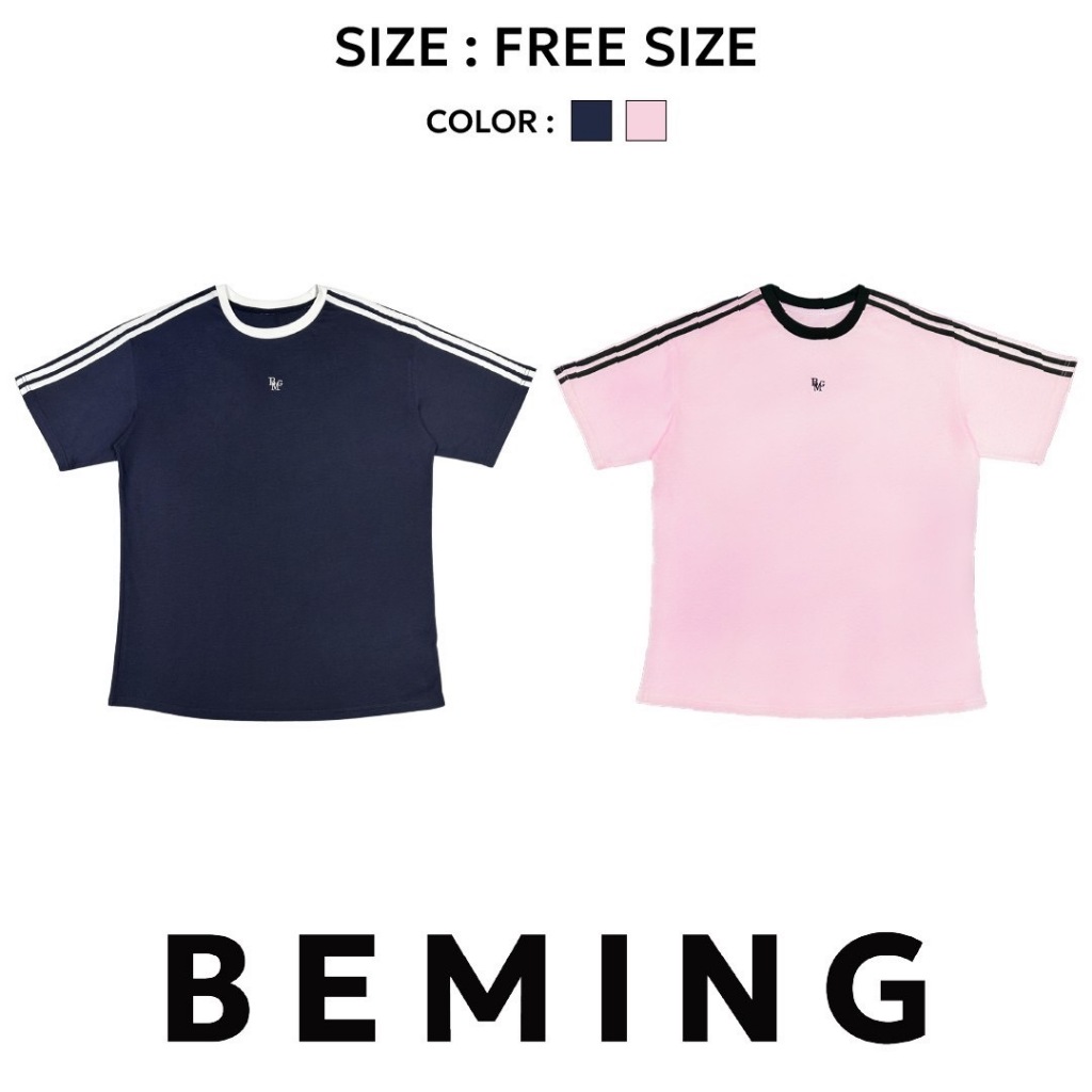 Bemingtop702 - BMG Selena Top โอเวอร์ไซส์ คนมีเทส ดีไซน์คอกลม ผ้าคอตตอน ใส่สบาย