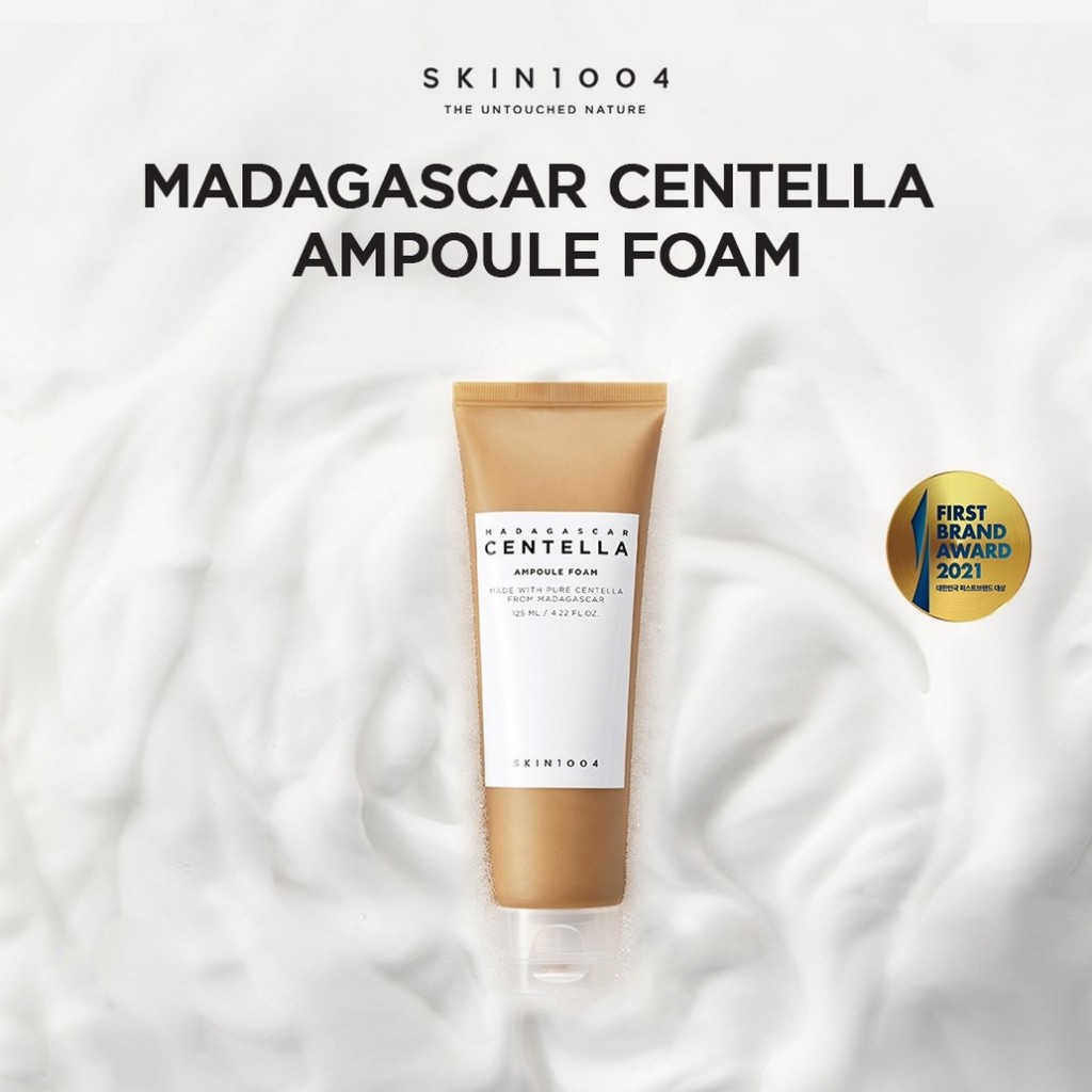 SKIN1004 Madagascar Centella Ampoule Foam 125 ml โฟมล้างหน้า สกินวันโอโอโฟว์ จากเกาะมาดากัสการ์
