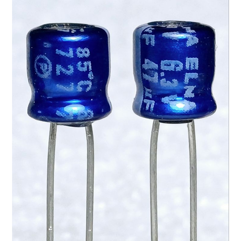 Elna RC3 47uf 6.3v (ราคา10ตัว) capacitor ตัวเก็บประจุ คาปาซิเตอร์
