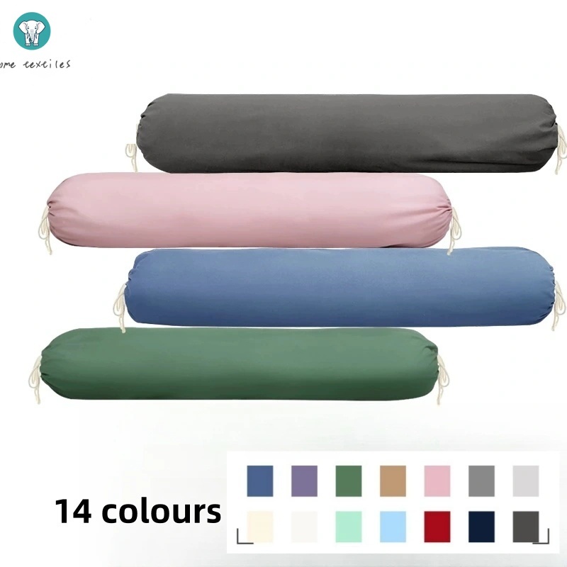 ปลอกหมอนหนุน ปลอกหมอนข้าง ป้องกันไรฝุ่น สีเทาอ่อน ปลอกหมอน satin