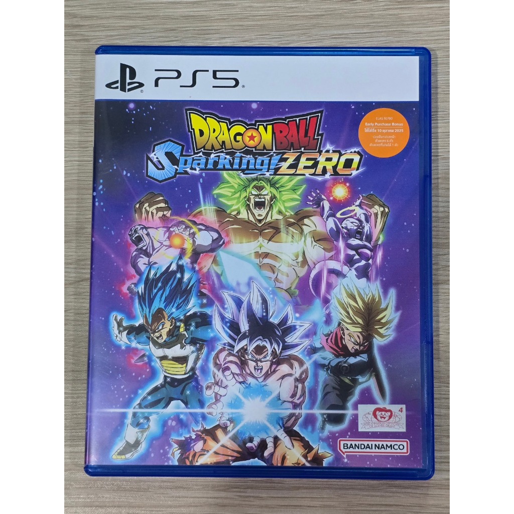 Ps5 dragon ball sparking zero มือ2  พร้อมส่ง รองรับภาษาไทย