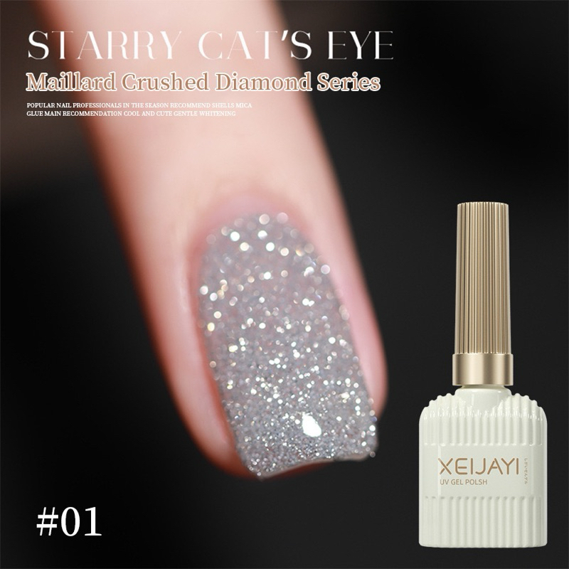สี XEIJAYI Starry Cat’s Eye Diamond Series เบอร์01 ขนาด 15ml สินค้าพร้อมส่ง