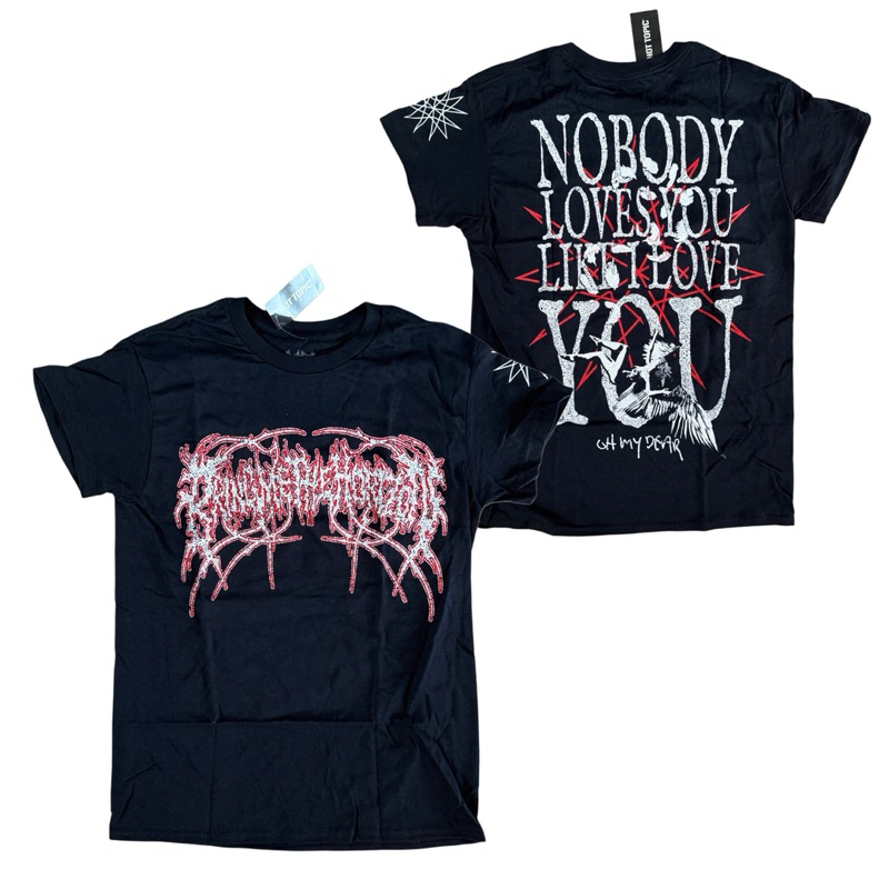 เสื้อวง BRING ME THE HORIZON BMTH T-SHIRT ลาย Nobody Loves You ลิขสิทธิ์ของแท้ USA