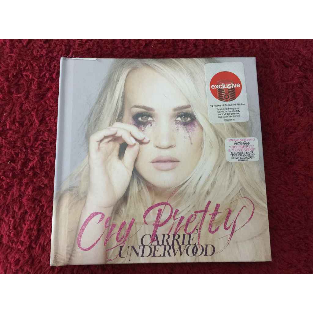 CD ซีดีเพลงสากล Carrie Underwood - Cry Pretty สภาพตามรูปปกMaizui