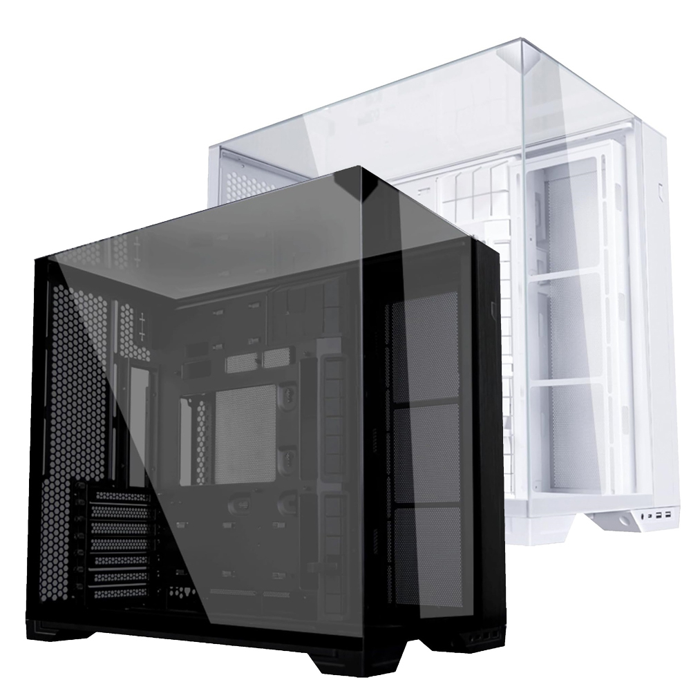 Lian Li O11 Vision Compact Mid Tower Case with TG Black / White