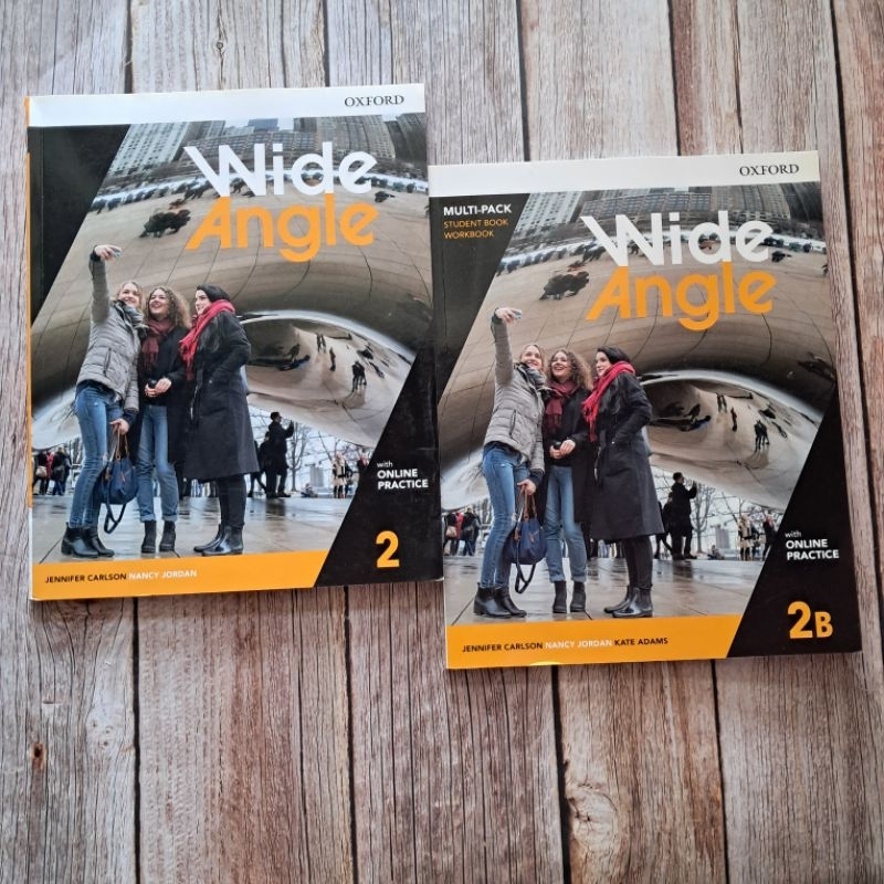 (New)Wide Angle: A real world viewpoint 2 books Multi-Pack Student books+ workbooks