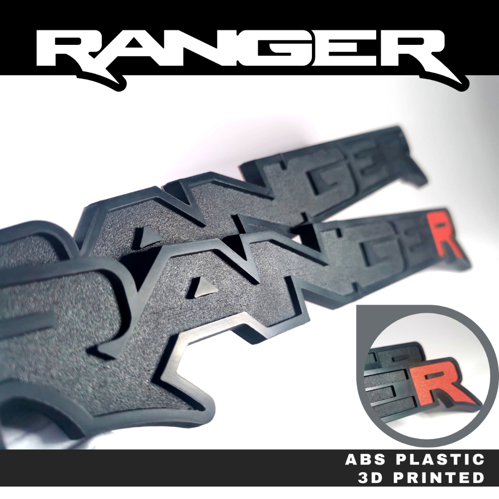 Ranger logo sign 33 cm โลโก้ Ranger ยาว 33 ซม. (Ford Ranger)