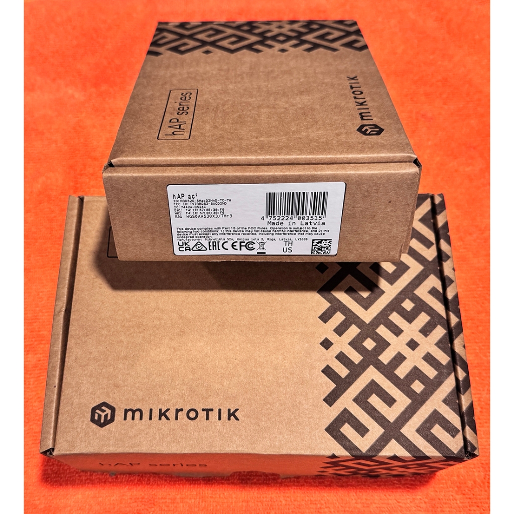 Mikrotik hAP ac2 (RBD52G-5HacD2HnD-TC) [ใหม่มาก] [ซื้อมา Lab 1 วัน] [ประกัน Kap ตลอดอายุการใช้งาน] [