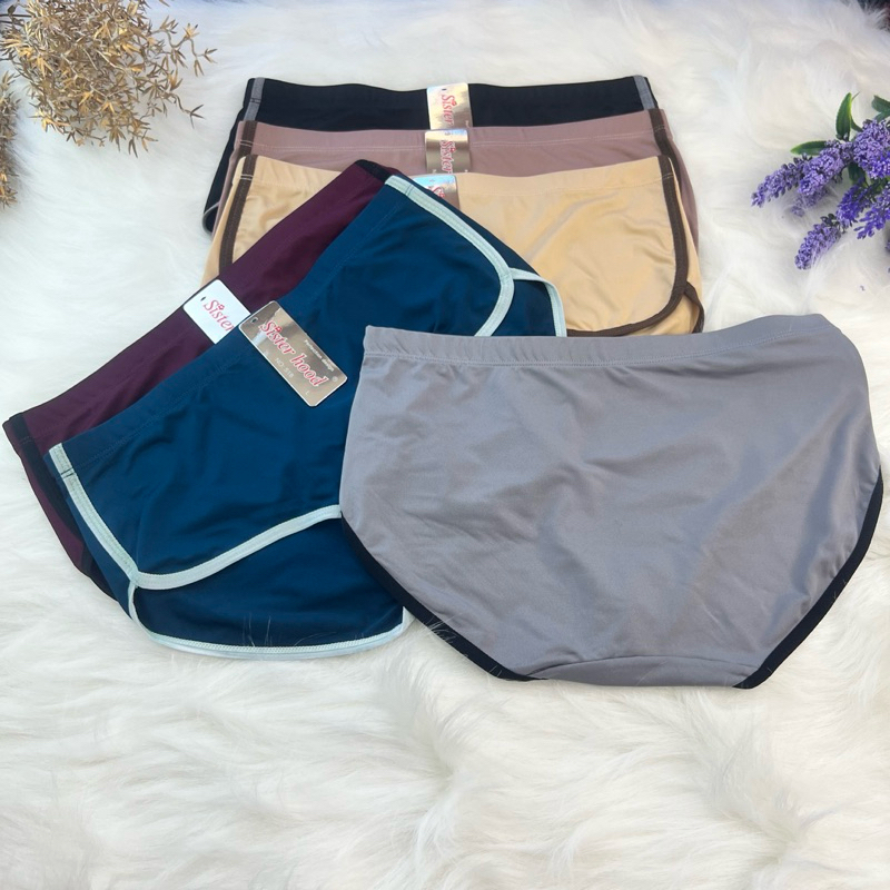 518 M/Lกางเกงในทรงสปอตแต่งแถบข้างลายน่ารักม๊าก#518 - รูปที่ 5