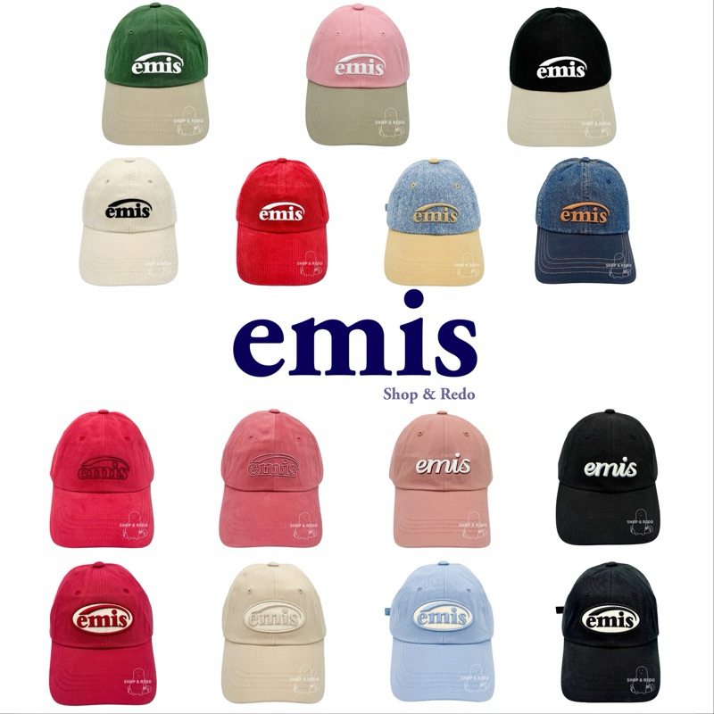 หมวก EMIS BALL CAP ของแท้ จากช้อปเกาหลีและสยามดิส