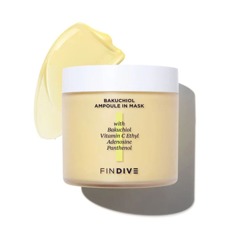 (พร้อมส่ง/ของแท้) Findive Bakuchiol Ampoule in mask 200ml + แถมแปรง