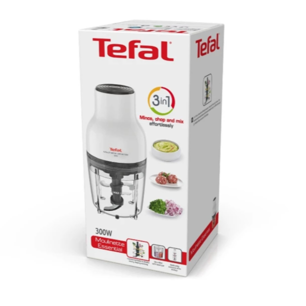 TEFAL เครื่องบดสับอาหาร MB520138 ปั่นเนื้อ ปั่นพริก บดหมู บดไก่ ปั่นกระเทียม ปั่นหอม ผสมอาหาร 4 ใบมีด - รูปที่ 5