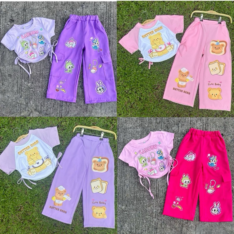 น้องหมีเนย butter bear Labhbu ลาบูบู้ Molly มอลลี่ ชุดเด็ก ชุดเด็กผู้หญิง แฟชั่นเด็ก 2-14 ขวบ พร้อมส่ง ในไทย