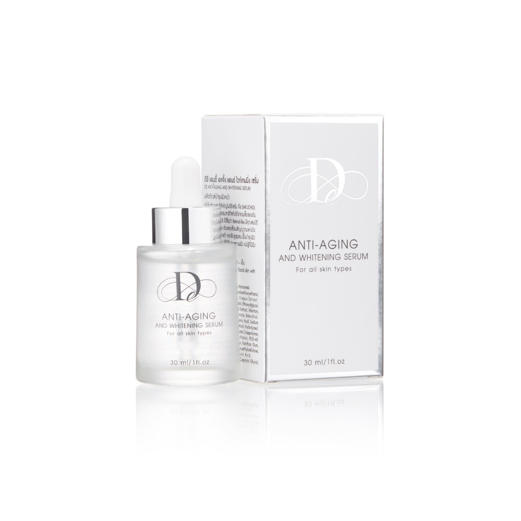 ANTI-AGING AND WHITENING SERUM เซรั่มบำรุงผิวหน้า