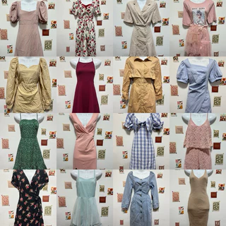 เดรส เสื้อผ้า เสื้อผ้ามือ2 เสื้อผ้ามือสอง สาวผอม สาวอวบ มินิไซส์ พลัสไซส์