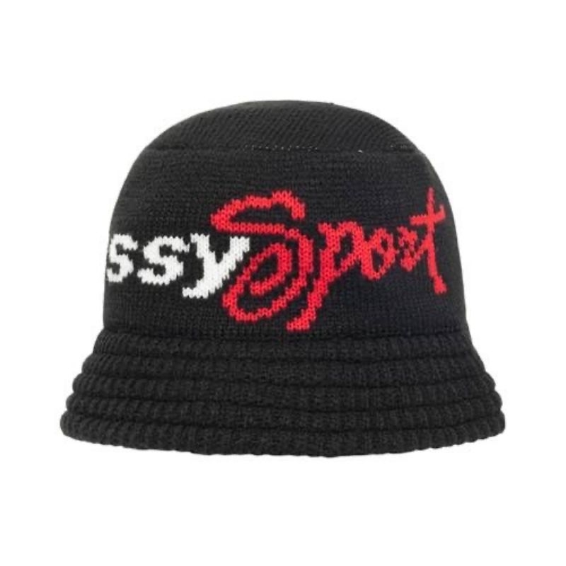 NEW !!! STUSSY KNIT BUCKET HAT STUSSY SPORT