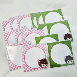รับทำกระดาษโน้ตศิลปิน memo pad รับทำของแจก งาน Giveaway หน้าคอน