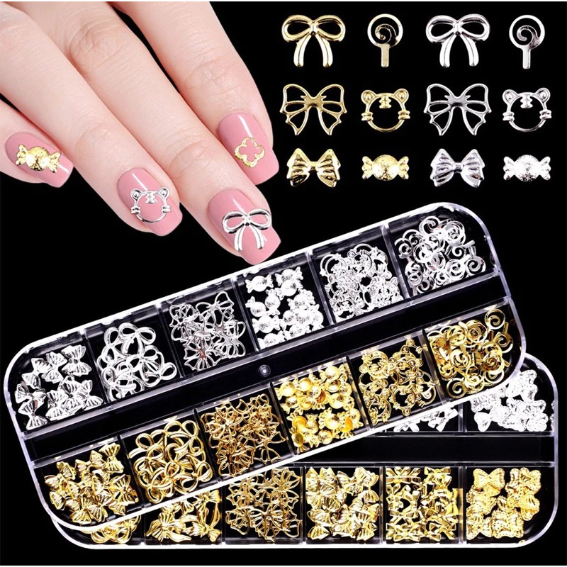 รวมแบบสีทองพร้อมตลับ 12 ช่อง
