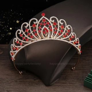 มงกุฏเพชร มงกุฏนางงาม มงกุฎเจ้าสาว tiara เครื่องประดับผม ที่คาดผมเจ้าสาว เจ้าหญิง