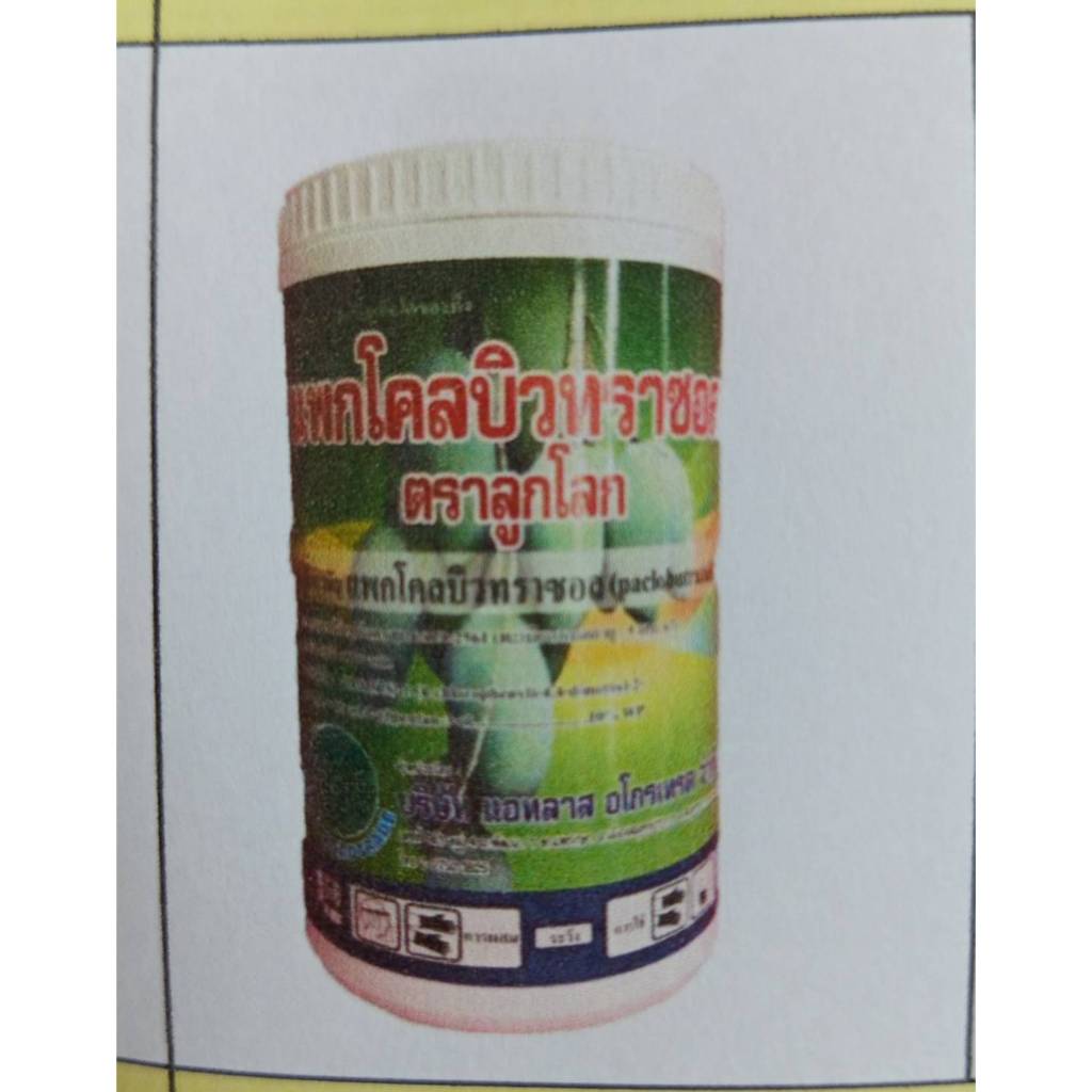 แพกโคลบิวทราซอล 10% (1กิโลกรัม) สารราดมะม่วงบังคับให้ออกดอก ตราลูกโลก