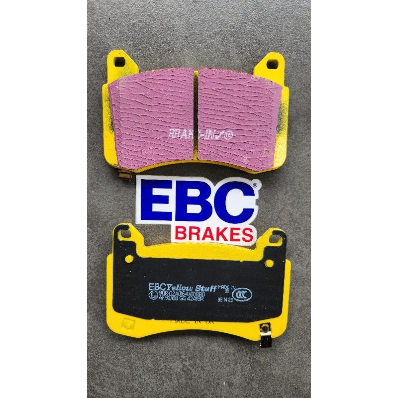 EBC Brakes ผ้าเบรครุ่น Yellowstuff/ ผ้าเบรคหน้า- ผ้าเบรคหลัง Tesla Model 3 Performance AWD ปี 18-on