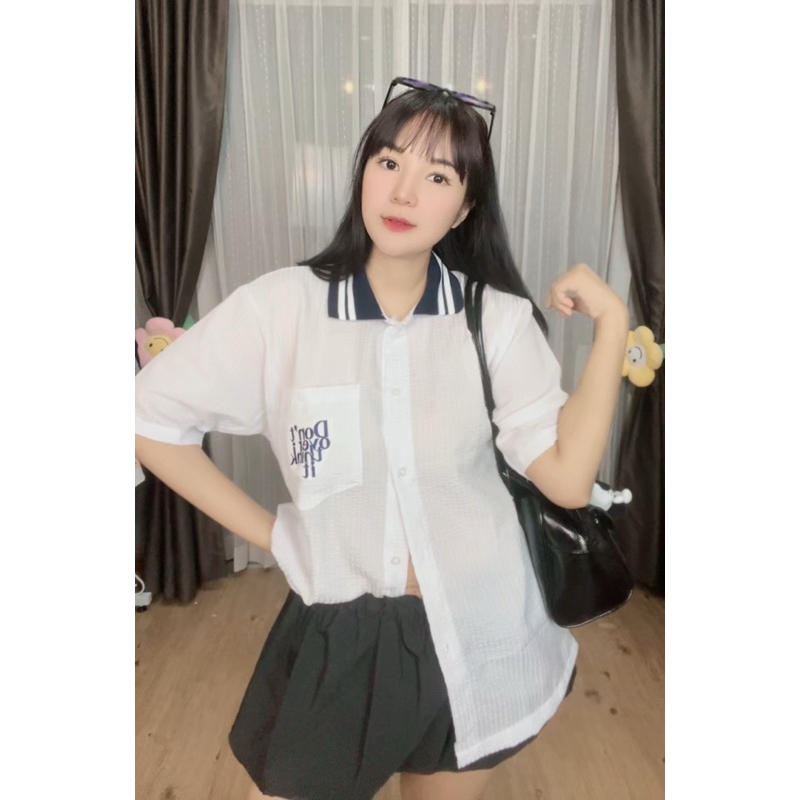 เสื้อเชิ้ตปกโปโล โอเวอไซส์
