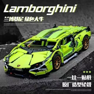 【ราคาถูก COD】1280pcs Lamborghin ตัวต่อ ของเล่นรถ 1:14ขนาดใหญ่ รถของเล่น ของเล่นเด็กผู้ชาย ของขวัญสําหรับเด็กผู้ช