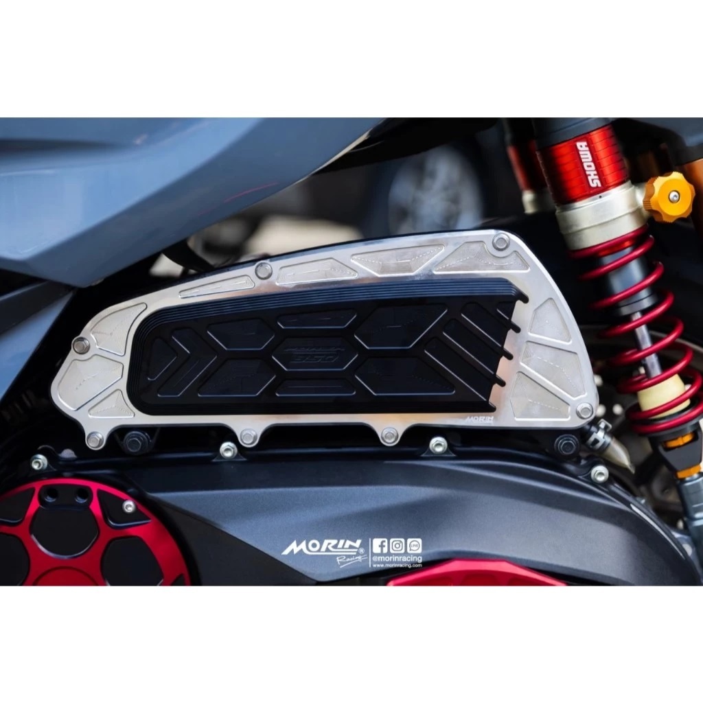 Forza 350 / ADV 350 กรองอากาศ ฝาครอบกรอง ครอบกรอง MORIN งาน CNC สำหรับ Forza350 / ADV350
