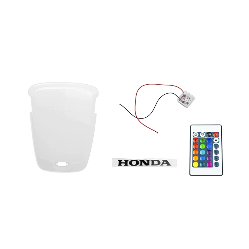ฝาครอบหน้า ครอบโลโก้ ลายเคฟล่า Honda Giorno 2023 thumbnail 8