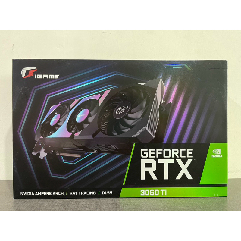 VGA (การ์ดแสดงผล) iGame GeForce RTX 3060 Ti Ultra OC-V (LHR) มือสอง ประกันร้าน 3เดือน