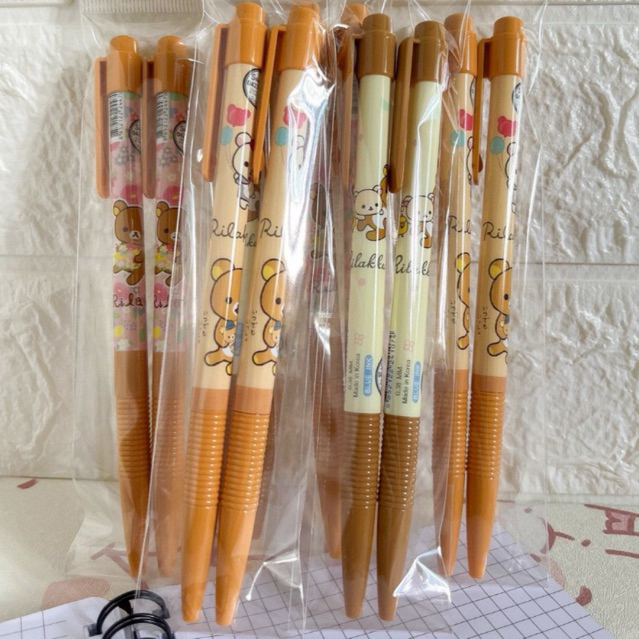 ปากกาลูกลื่น 0.38mm Moshi Moshi ปากกา (ของแท้) แบ่งขาย