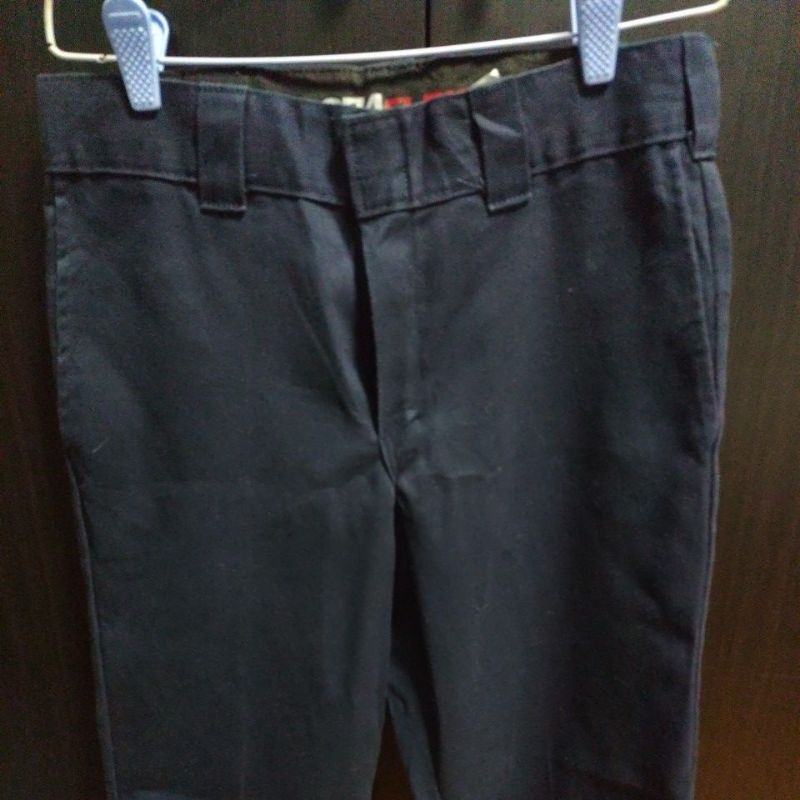 กางเกงขายาว Dickies สีกรม 874 แท้ ใหม่สีเข้ม