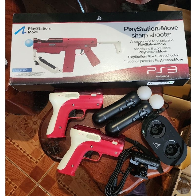 (ขายแยก) อุปกรณ์เสริม PS3 / ps move / ปืน ps move แท้ / Ps move Sharp shooter /Ps3 camera / แท่นชาร์จ move แท้