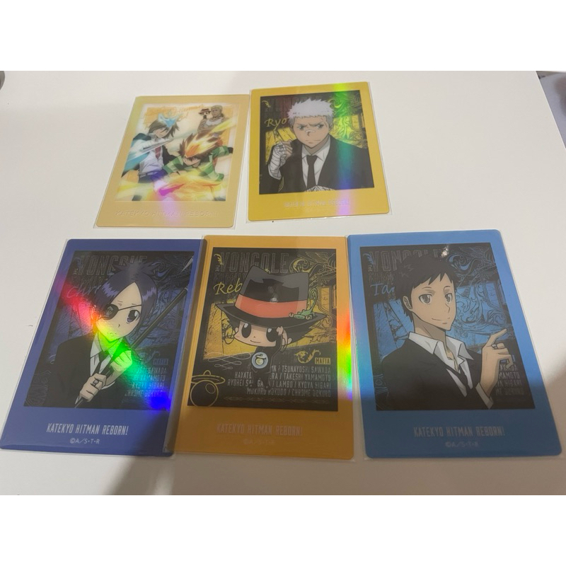การ์ดใส รีบอร์น ลิขสิทธิ์แท้ katekyo hitman reborn!